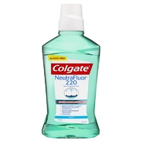 Colgate NeutraFluor 220 Alcohol Free Mouth Rinse Mint 473mL