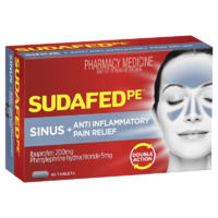 Sudafed PE Sinus Anti-Inflammatory Pain Relief 48 Tablets (S2)
