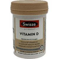 Swisse Ultiboost Vitamin D 60 Capsules 