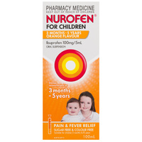 Nurofen For Children 3 Months - 5 Years Orange 100mL