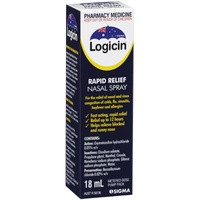 Logicin Nasal Spray 18mL Rapid Relief (S2)