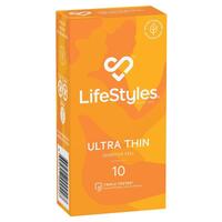 Lifestyles Condoms Ultra Thin 10