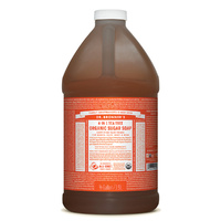 Dr. Bronner's Organic Pump Soap Refill (Sugar 4-in-1) Tea Tree 1.9L