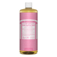 Dr. Bronner's Pure-Castile Soap Liquid (Hemp 18-in-1) Cherry Blossom 946ml