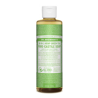 Dr. Bronner's Pure-Castile Soap Liquid (Hemp 18-in-1) Green Tea 237ml