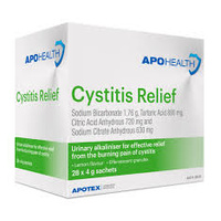 Apohealth Cystitis Relief Sachets 4G X 28