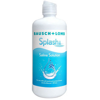 Bausch and Lomb Splash Saline Solution 355ml