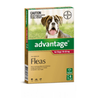 Advantage Flea Treatment For Dogs 10-25kg 4 Pack (S5)