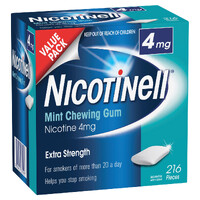 Nicotinell (Mint) Chewing Gum 4mg 216 Pieces