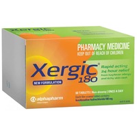 Xergic 180mg 60 Tablets (S2)