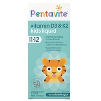 Pentavite Vitamin D3 & K2 Kids Liquid 30mL Penta-Vite