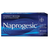 Naprogesic 275mg 12 Tablets  (S2)