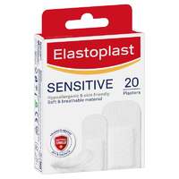 Elastoplast Sensitive 20 Strips Assorted Sizes