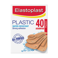 Elastoplast Plastic Shapes Assorted 40 Pack