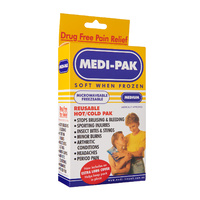 Medi-Pak Reusable Hot/Cold Pak Medium | Includes Extra Long Cover