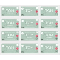 TOM Organic Regular Tampons 16 Pack [Bulk Buy 12 Units]