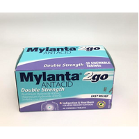 Mylanta2go Double Strength Chewable 48 Tablets 