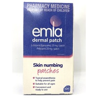 Emla Topical Anaesthesia 20 Dermal Patches (S2)