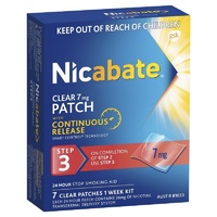 Nicabate 7mg Clear Patches 7