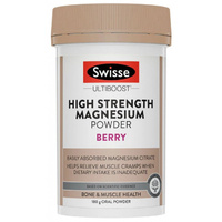 Swisse Ultiboost High Strength Magnesium Berry Powder 180g
