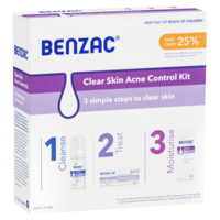 Benzac Clear Skin Acne Control Kit