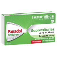 Panadol Suppository 250mg Blister 10 (S2)