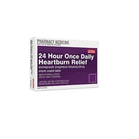 Pharmacy Action 24 Hour Heartburn Relief 14 Tablets (S2)