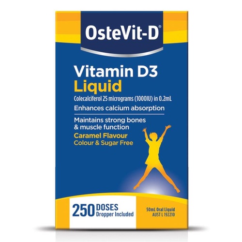 Ostevit D Vitamin D3 Liquid 50mL 