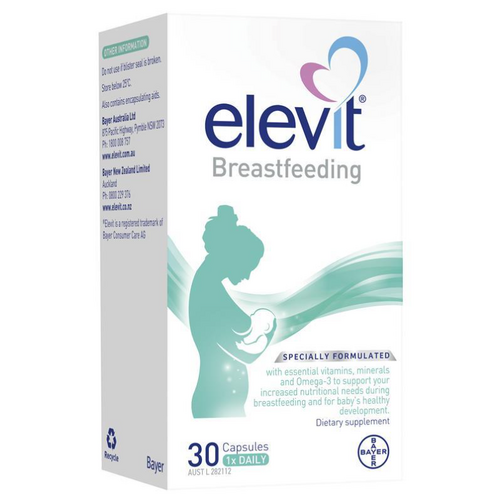 Bayer Elevit Breast Feeding Multivitamin 60 Capsules