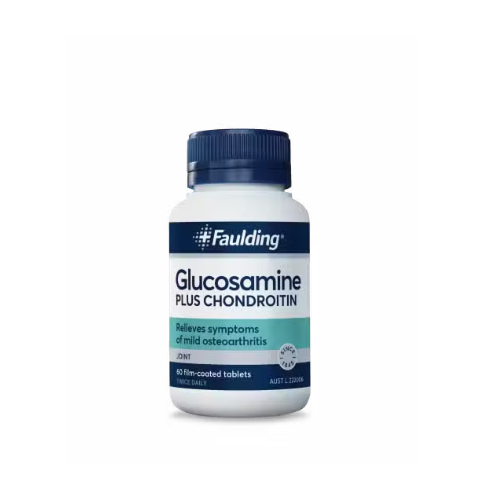 Faulding Remedies Glucosamine Plus Chondroitin 60 Tablets