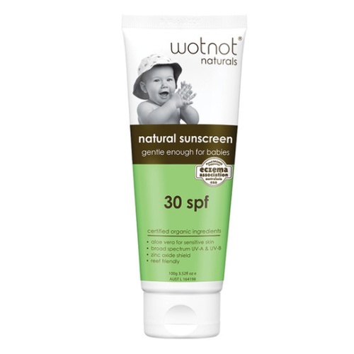 Wotnot 30+ SPF Natural Sunscreen 100g