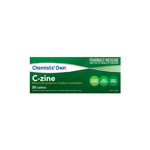 Chemists' Own C-Zine 10mg 50 Tablets  (S2)