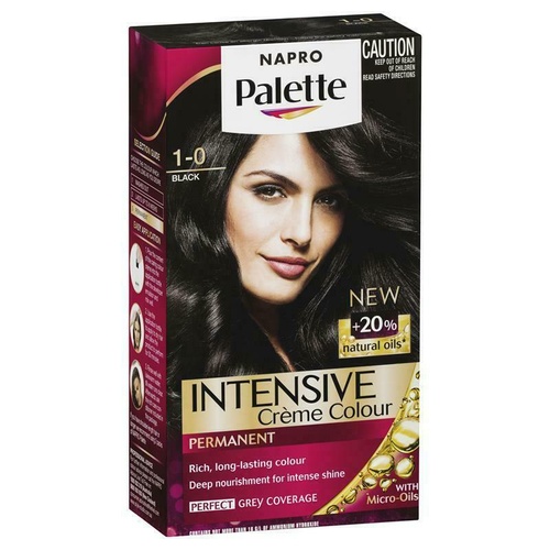 Schwarzkopf Napro Palette Hair Colouring 1-0 Black