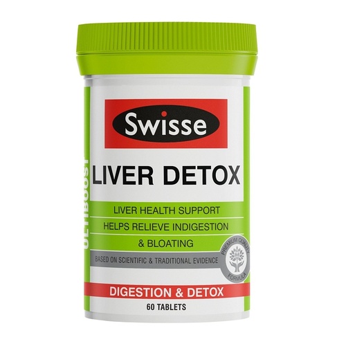 Swisse Liver Detox 60 Tablets 
