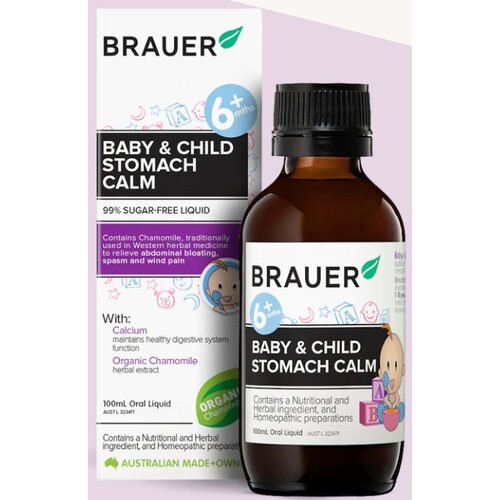 Brauer Baby & Child Stomach Calm Oral Liquid 100mL