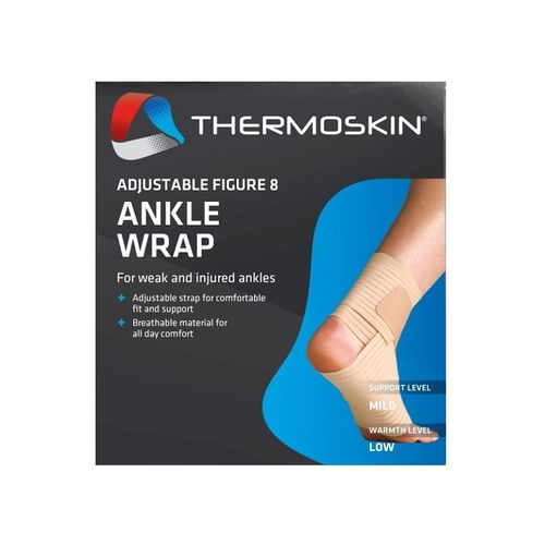 Thermoskin Adjustable Figure 8 Ankle Wrap Small/Medium