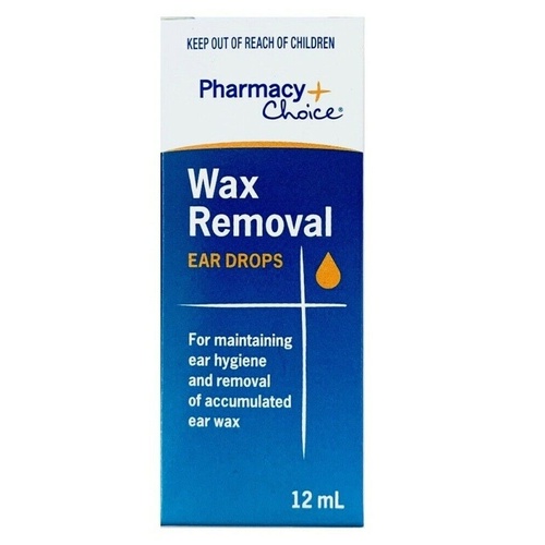 Pharmacy Choice Wax Removal Ear Drops 12ml