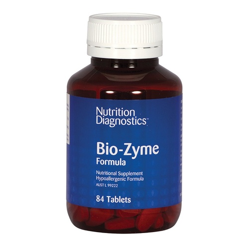 Nutrition Diagnostics Bio-Zyme Formula 84 Tablets