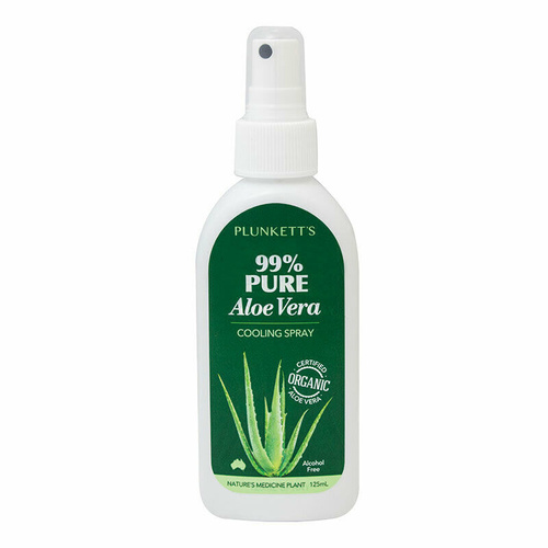 Plunkett's Aloe Vera Cooling Spray 99% Pure 125mL