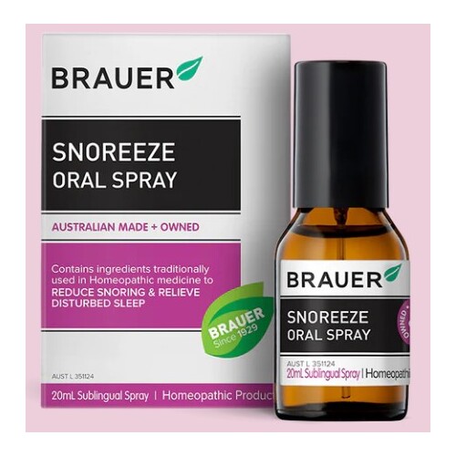 Brauer SnoreEze Oral Spray 20mL