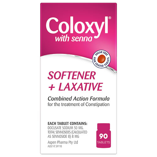 Coloxyl with Senna 90 Tablets 