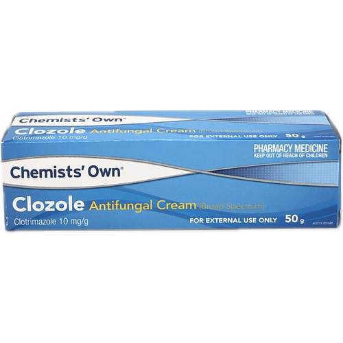 Chemists' Own Clozole Antifungal Cream 50g (S2)