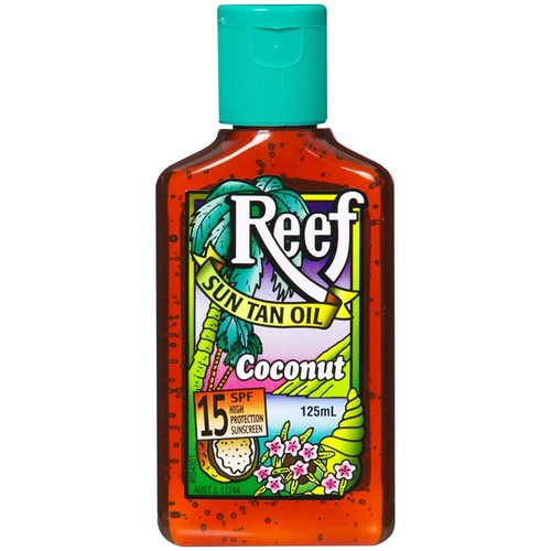 Reef Sun Tan Oil SPF 15 Coconut 125mL