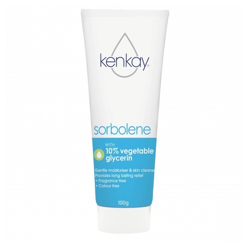Kenkay Skin Relief Sorbolene with 10% Glycerin Tube 100mL