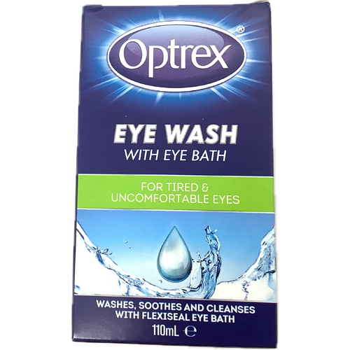 Optrex Eye Wash with Eye Bath 110mL