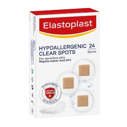 Elastoplast Hypoallergenic Transparent Spots 24