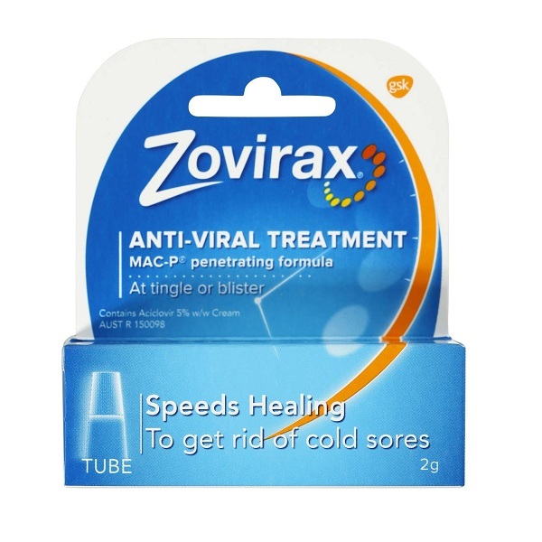 can you use zovirax cold sore cream when pregnant