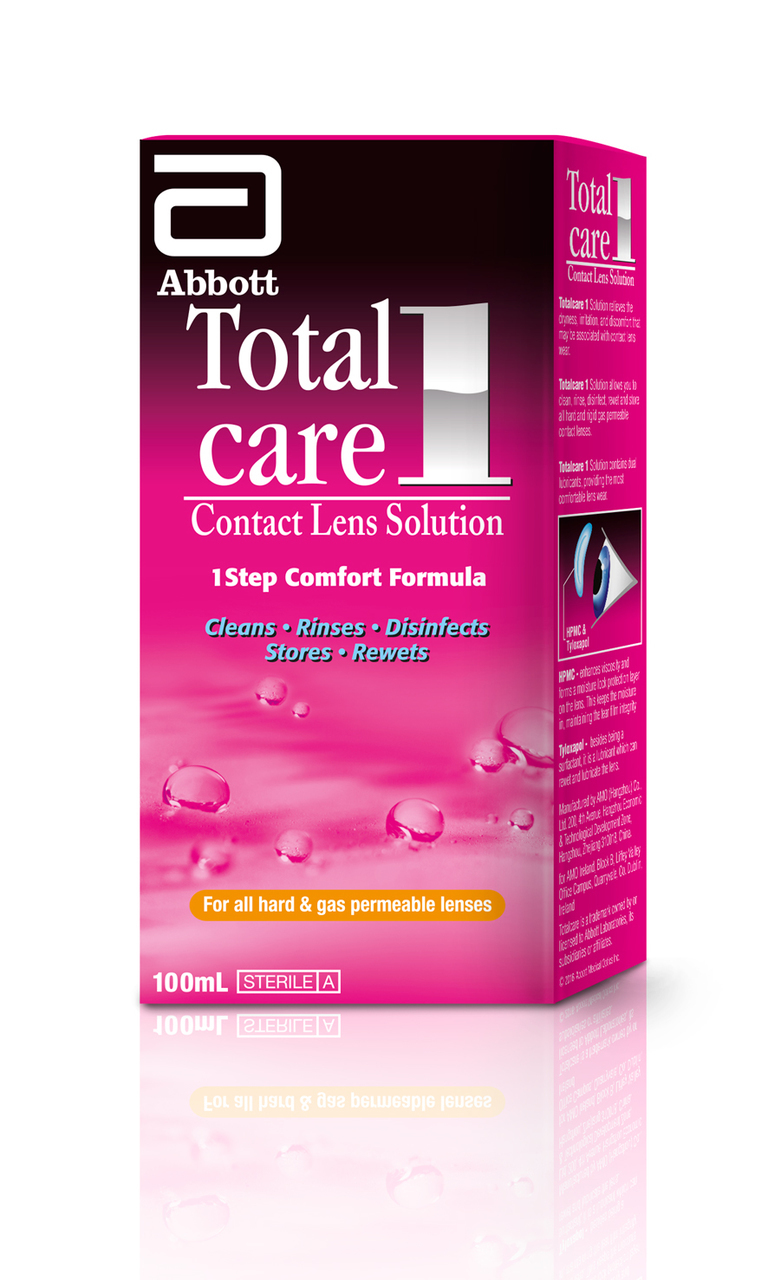 Abbott Total Care 1 Hard Contact Lens Solution 100mL