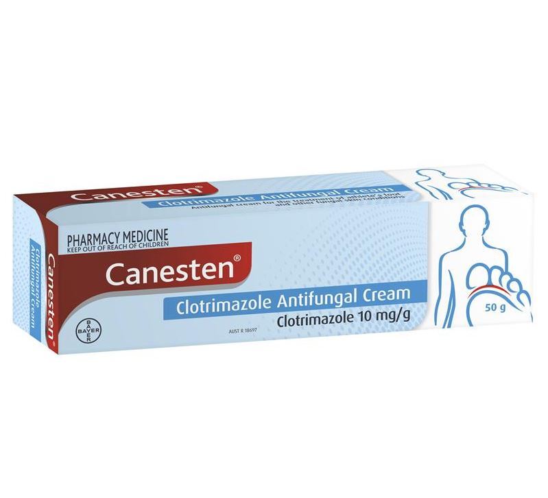 canesten clotrimazole anti fungal cream 50g