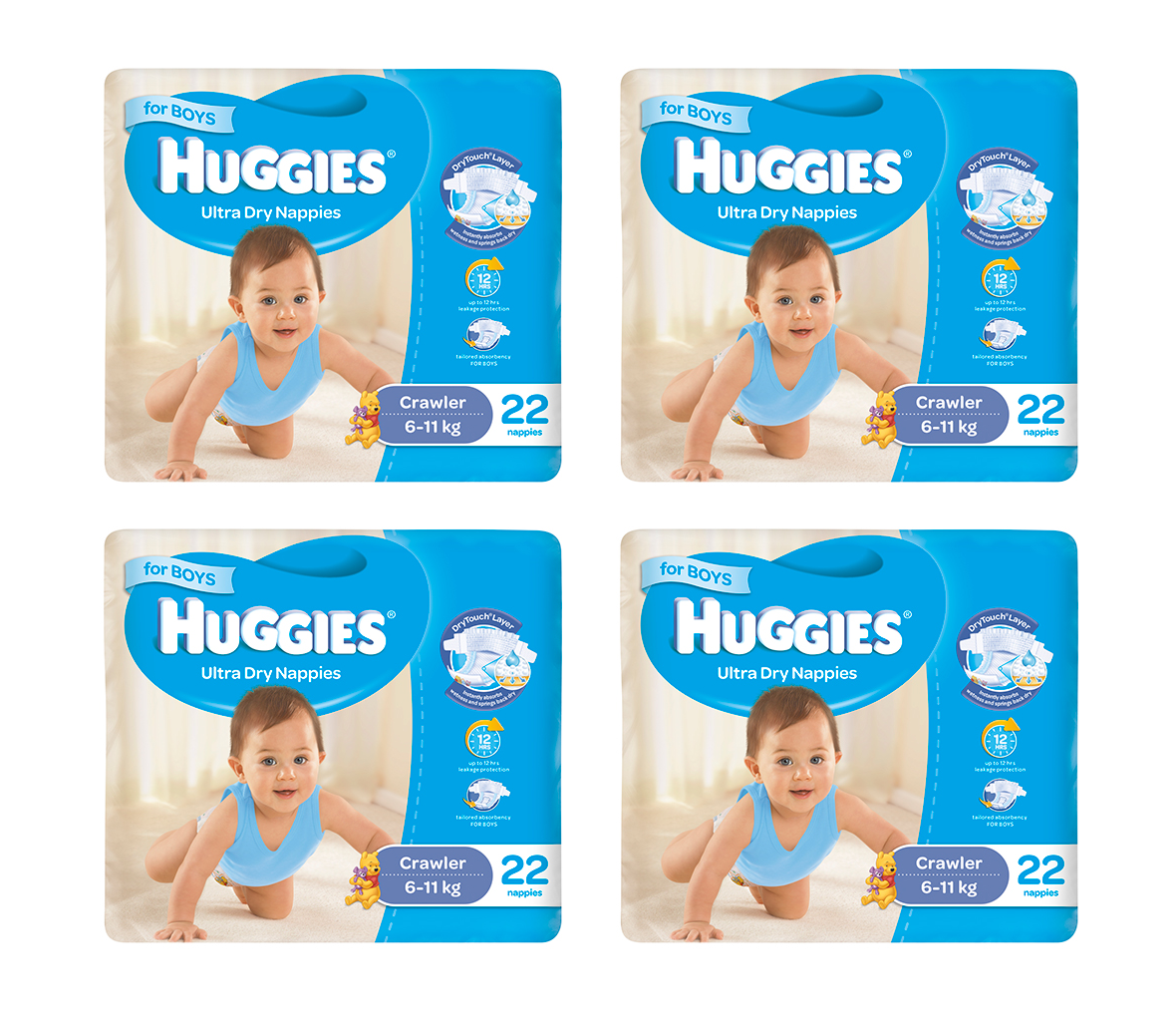 huggies crawler nappies